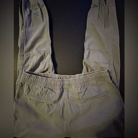 Aeropostale Mens Khaki Joggers - Picture 2 of 4